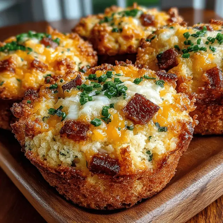 Breakfast is often heralded as the most important meal of the day, and for good reason. It sets the tone for the hours ahead, providing the essential fuel needed to tackle daily tasks. While sweet pastries and sugary cereals have their charm, savory options, particularly muffins, can deliver a satisfying and hearty start to your morning. Enter the Savory Ham & Cheese Breakfast Muffins—a delightful blend of flavors and textures that cater to both busy individuals and those who prefer a leisurely weekend brunch.