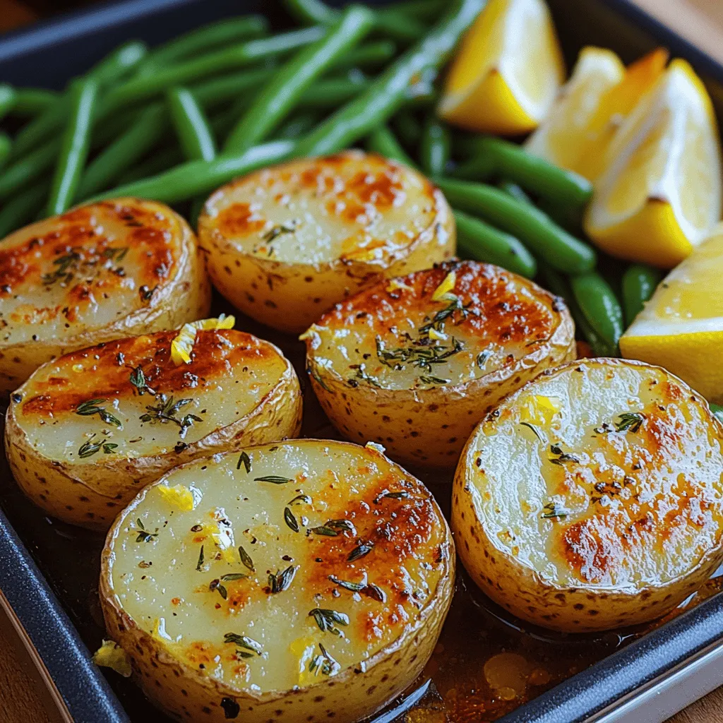 In the realm of culinary delights, few dishes can compete with the vibrant flavors of Zesty Lemon Garlic Roasted Potatoes and Green Beans. This recipe is not just a feast for the taste buds; it is also a celebration of fresh ingredients and simple cooking techniques. The combination of perfectly roasted baby potatoes and crisp green beans, elevated by the brightness of lemon and the warmth of garlic, creates a dish that is both satisfying and nutritious. Whether served as a side for your favorite meat or enjoyed as a light main course, this dish is designed to impress at any gathering.