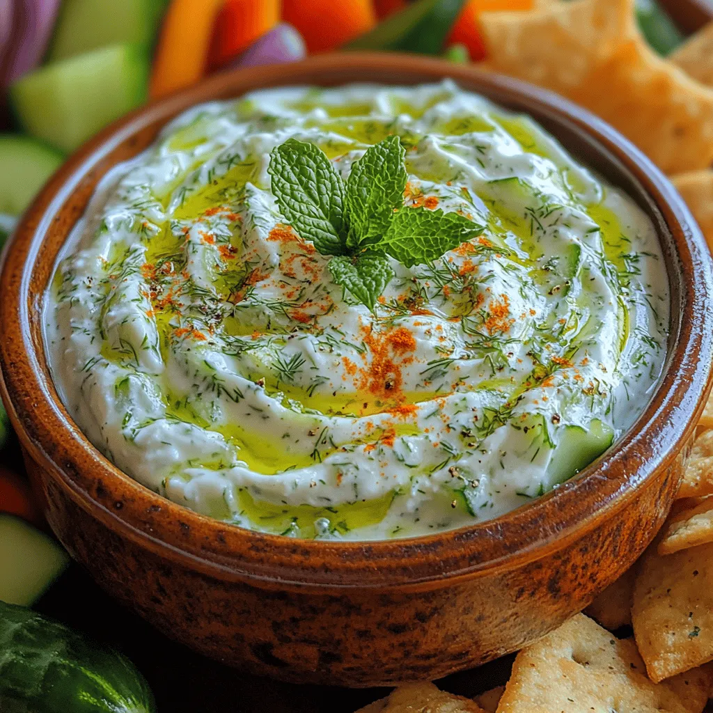 Dips have a longstanding tradition in culinary practices around the world, serving as an essential component for gatherings, parties, and even casual meals. They bring people together, inviting a communal experience where flavors and textures can be savored. Among the plethora of options available, the Refreshing Cucumber Dream Dip stands out as a particularly enticing choice. This dip not only offers a burst of flavor but also comes packed with nutrition, making it an ideal companion for a variety of occasions—whether you're hosting a summer barbecue, preparing a healthy snack, or enhancing your dinner spread.