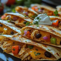 In recent years, the quesadilla has seen a surge in popularity, becoming a staple in modern cuisine thanks to its versatility and ease of preparation. This beloved dish, traditionally made with tortillas and cheese, has evolved into countless variations, appealing to a wide range of palates. One standout version that has captured the hearts of many is the Crunchy Chicken Taco Quesadilla.