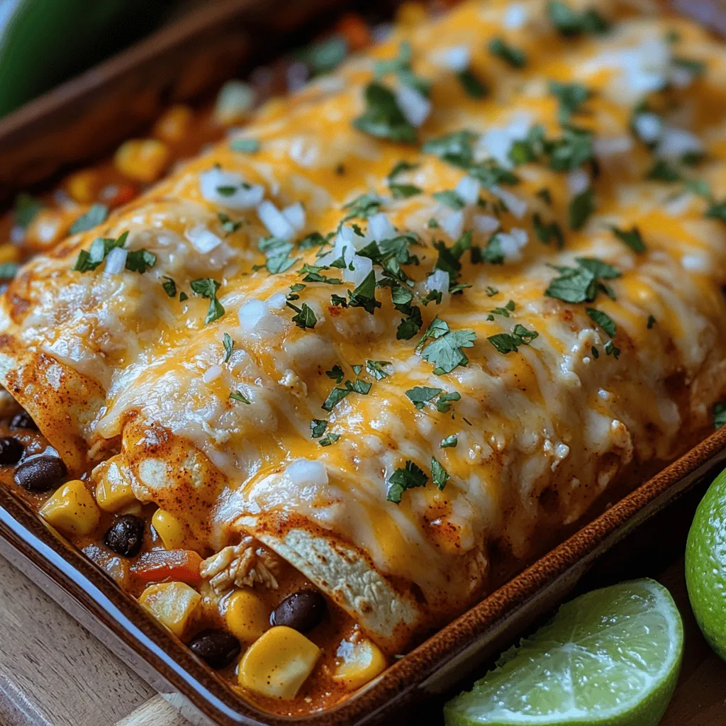 Tex-Mex cuisine is a vibrant and exciting fusion that marries the rich traditions of Mexican culinary practices with the robust flavors and ingredients found in American cooking. This delightful blend results in dishes that are not only flavorful but also comforting and satisfying. One standout recipe that embodies this culinary tradition is the Tex-Mex Chicken Enchilada Bake. This dish is a family favorite, offering a perfect balance of warmth, flavor, and ease of preparation, making it an ideal choice for both casual weeknight dinners and festive gatherings.