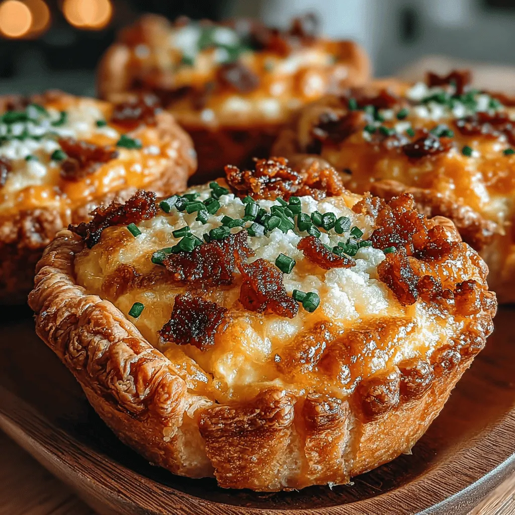 When it comes to breakfast or brunch, few dishes can rival the deliciousness and versatility of Cheddar Bacon Egg Puff Cups. These bite-sized delights are not only a feast for the taste buds but also a feast for the eyes, making them an ideal choice for gatherings, family breakfasts, or even a quick snack. Imagine flaky puff pastry filled with a rich mixture of eggs, sharp cheddar cheese, and crispy bacon—this dish embodies comfort food at its finest. The appeal of Cheddar Bacon Egg Puff Cups lies in their portability and ease of preparation, allowing you to whip up a batch with minimal effort while still impressing your guests.