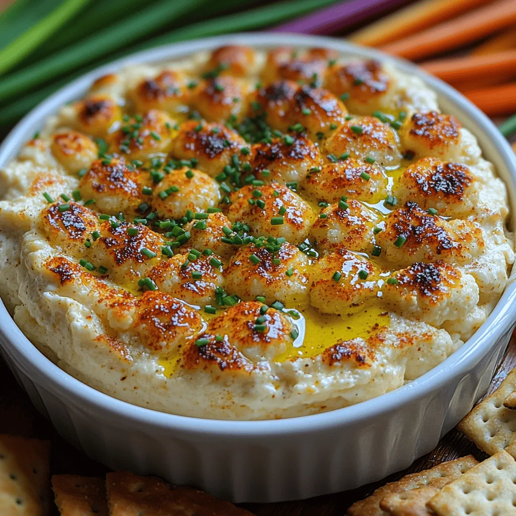 In recent years, there has been a significant shift in how we view appetizers and snacks, with an increasing emphasis on health-conscious choices without sacrificing flavor. Among the myriad of options available, Creamy Roasted Cauliflower Dip has emerged as a standout recipe that beautifully marries health and taste. This delectable dip offers a nutritious twist on traditional favorites, making it an ideal choice for gatherings, casual snacking, or as a delightful accompaniment to any meal.