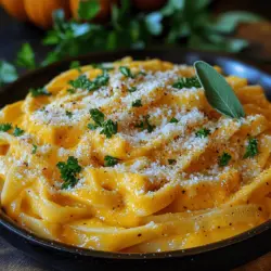 As the leaves change color and a crispness fills the air, the flavors of fall begin to take center stage in our kitchens. One dish that beautifully encapsulates the essence of the season is creamy pumpkin Alfredo sauce. This comforting sauce marries the rich, velvety texture of traditional Alfredo with the earthy sweetness of pumpkin, resulting in a dish that is both indulgent and satisfying. The allure of pumpkin during autumn is undeniable, and this recipe creatively harnesses its flavor, making it a perfect complement to various types of pasta. Whether you're preparing a cozy dinner for family or hosting a festive gathering with friends, creamy pumpkin Alfredo sauce is versatile enough to suit any occasion.