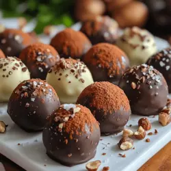 At its core, a chocolate truffle is a small, round confection made of a ganache center that is typically enrobed in a coat of chocolate or other materials like cocoa powder, nuts, or coconut. The ganache is made by heating cream and combining it with chocolate, resulting in a rich and velvety mixture that can be molded into various shapes and sizes.