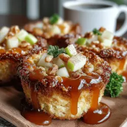 Delight in the comforting combination of sweet caramel and tart apples with our Caramel Apple Baked Oatmeal Cups. This recipe encapsulates the essence of autumn, merging the delicious flavors of caramel and fresh apples into a wholesome breakfast or snack option. Perfectly portioned into individual servings, these oatmeal cups are not only satisfying but also nutritious, making them an ideal choice for busy mornings or cozy brunches with family and friends.