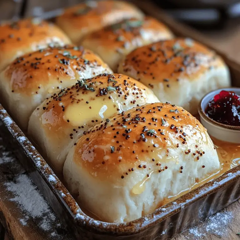 Parker House Rolls are a beloved classic in American baking, known for their soft, buttery texture and slightly sweet flavor. Originating from the Parker House Hotel in Boston during the 19th century, these rolls have a rich history tied to the evolution of American cuisine. They are often associated with traditional family gatherings, holiday feasts, and special occasions, making them a staple in many households. The story goes that these rolls were created by a baker who was inspired to make a bread that was easy to pull apart, perfect for sharing at the dining table.