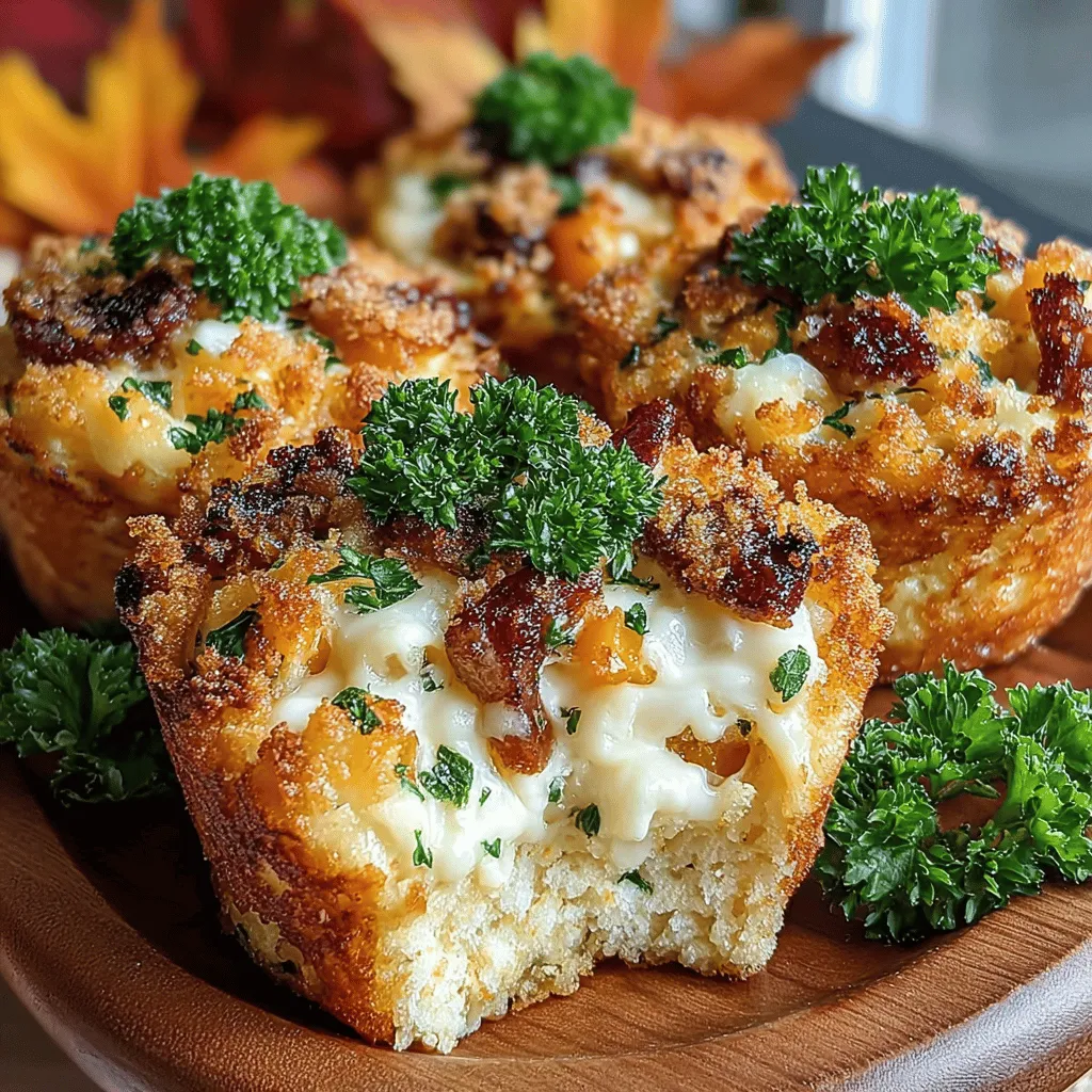Are you ready to elevate your snacking experience? The Savory Butternut Bacon Mac Bites are the perfect blend of comfort and sophistication, ideal for a cozy night in or a lively gathering with friends. These delightful bites combine the rich, savory goodness of crispy bacon, the creaminess of melted cheese, and the subtle sweetness of roasted butternut squash, creating a flavor profile that tantalizes the taste buds. Whether you're looking for a unique appetizer, a crowd-pleasing party snack, or simply a delicious treat to enjoy while binge-watching your favorite series, these mac bites will surely impress.