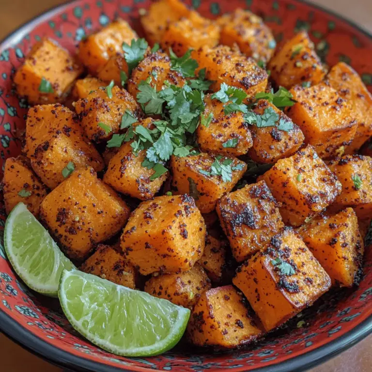 Sweet potatoes have long been celebrated for their versatility and rich flavor, making them a beloved staple in kitchens around the world. One of the most delightful ways to enjoy this nutritious tuber is by transforming it into Crispy Spiced Sweet Potato Cubes. This recipe not only highlights the inherent sweetness of the potatoes but also elevates them with a blend of spices that create a mouthwatering crunch. Whether served as a side dish, a snack, or a centerpiece in a vibrant salad, these crispy cubes are sure to impress.