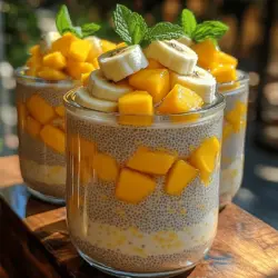 As the sun rises, so does the promise of a vibrant and nourishing breakfast that can set the tone for the day. Enter the Tropical Sunrise Mango Chia Pudding, a delightful fusion of tropical flavors and wholesome ingredients that not only tantalizes the taste buds but also nurtures the body. This recipe has gained popularity among health enthusiasts and foodies alike, thanks to its incredible versatility, nutritional benefits, and ease of preparation. Chia pudding has emerged as a staple in health-conscious diets, transforming simple ingredients into a creamy, satisfying dish that can be enjoyed any time of the day.
