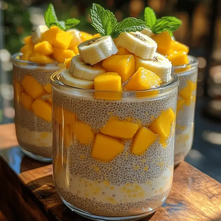 As the sun rises, so does the promise of a vibrant and nourishing breakfast that can set the tone for the day. Enter the Tropical Sunrise Mango Chia Pudding, a delightful fusion of tropical flavors and wholesome ingredients that not only tantalizes the taste buds but also nurtures the body. This recipe has gained popularity among health enthusiasts and foodies alike, thanks to its incredible versatility, nutritional benefits, and ease of preparation. Chia pudding has emerged as a staple in health-conscious diets, transforming simple ingredients into a creamy, satisfying dish that can be enjoyed any time of the day.