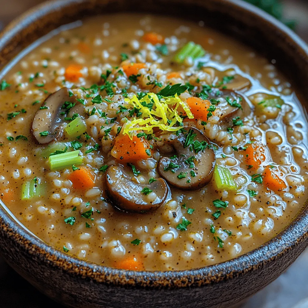 When the chill of fall and winter settles in, there’s nothing quite like a warm, hearty stew to bring comfort and nourishment to the table. Creamy Mushroom Barley Stew is a quintessential dish that not only satisfies the palate but also warms the soul. This recipe beautifully combines the earthy flavors of mushrooms with the nutty richness of barley, resulting in a creamy, savory stew that’s perfect for cozy dinners or meal prep for the week ahead.