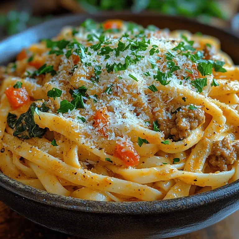 Explore the rich flavors of Southern cuisine with our Cajun Turkey Delight Pasta recipe. This dish combines the savory goodness of ground turkey with the bold spices of Cajun seasoning, creating a creamy pasta that is both satisfying and delicious. Perfect for weeknight dinners or special occasions, this recipe is not only easy to prepare but also packed with nutrients. In this article, we will guide you through every step of crafting this delightful meal while highlighting the ingredients' benefits and the cooking process.