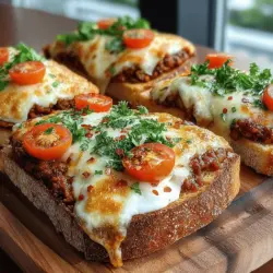 Spiced Lentil and Tomato Flatbread Melts