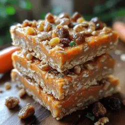In our fast-paced lives, finding healthy snacks that satisfy cravings without compromising nutrition can be a challenge. Enter the Crunchy Carrot Oat Bliss Bars—an innovative, wholesome treat that combines the natural sweetness of carrots with the heartiness of oats. These bars are not only delicious but also packed with nutrients, making them an ideal choice for anyone looking to indulge guilt-free. Whether you need a quick breakfast on the go, a midday pick-me-up, or a post-workout boost, these bliss bars deliver on taste and health.
