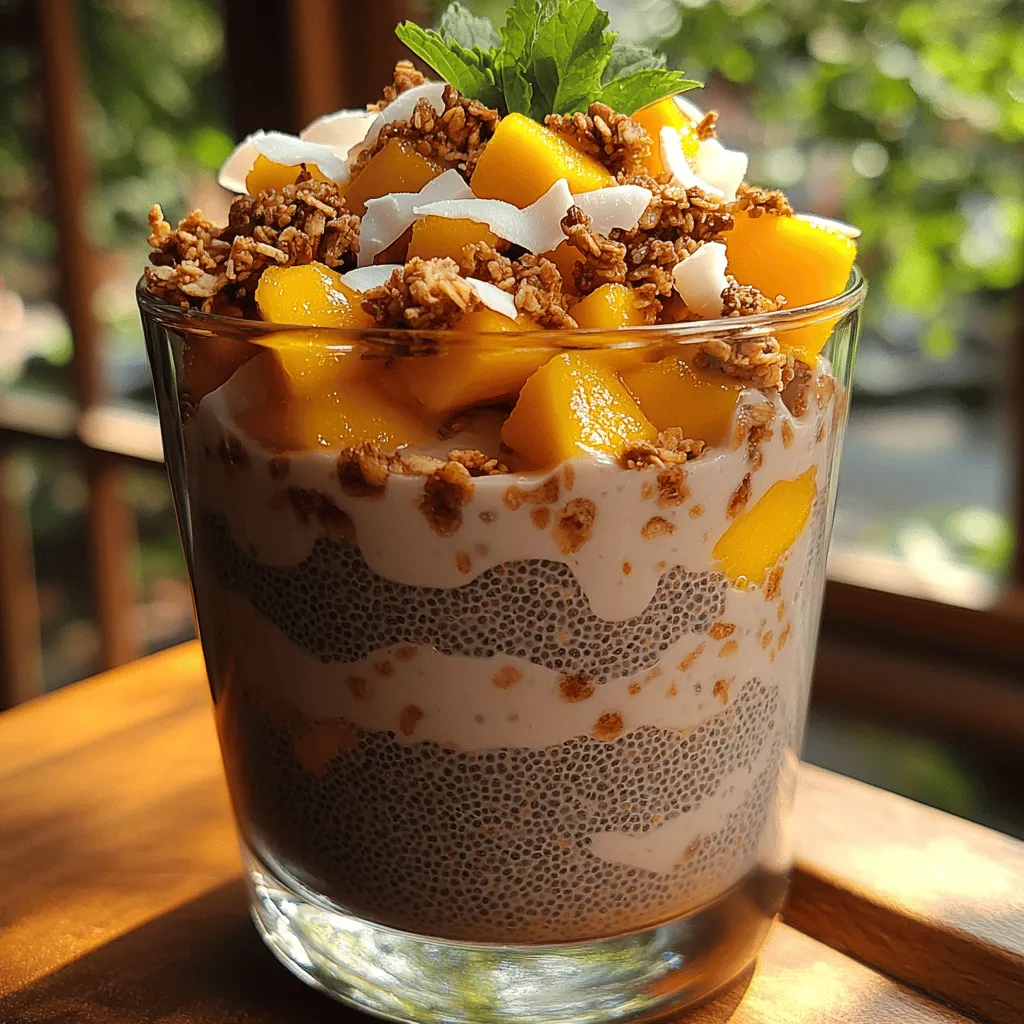 As summer approaches, the craving for refreshing and satisfying desserts becomes undeniable. Enter the Silky Coconut Mango Chia Parfait: a vibrant and healthy treat that marries the tropical flavors of coconut and mango with the nutritional powerhouse of chia seeds. This dish not only satisfies your sweet tooth but also provides a refreshing and nourishing experience perfect for warm weather.