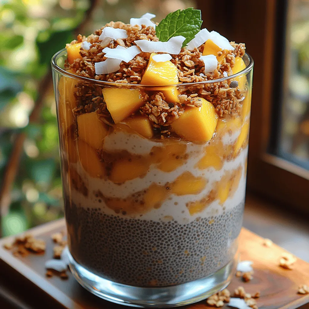 As summer approaches, the craving for refreshing and satisfying desserts becomes undeniable. Enter the Silky Coconut Mango Chia Parfait: a vibrant and healthy treat that marries the tropical flavors of coconut and mango with the nutritional powerhouse of chia seeds. This dish not only satisfies your sweet tooth but also provides a refreshing and nourishing experience perfect for warm weather.
