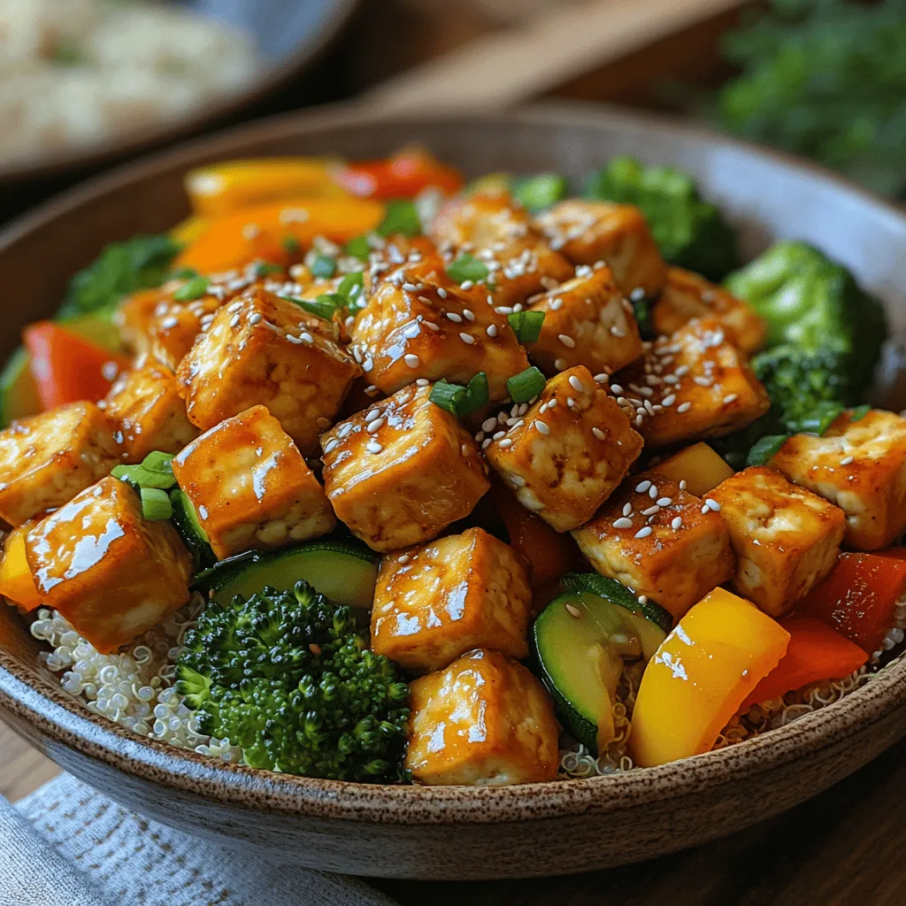 Stir-frying is a culinary technique that has gained immense popularity for its versatility and efficiency in the kitchen. Originating from Asia, this method allows for quick cooking while preserving the vibrancy and nutrients of the ingredients. Whether you're whipping up a weeknight dinner or planning a meal prep session, stir-frying offers a delightful way to combine various vegetables and proteins into a cohesive, flavorful dish. Among the myriad of ingredients that can be used, tofu stands out as a particularly nutritious option, making it the perfect star for our Crispy Tofu Stir-Fry Bowl.