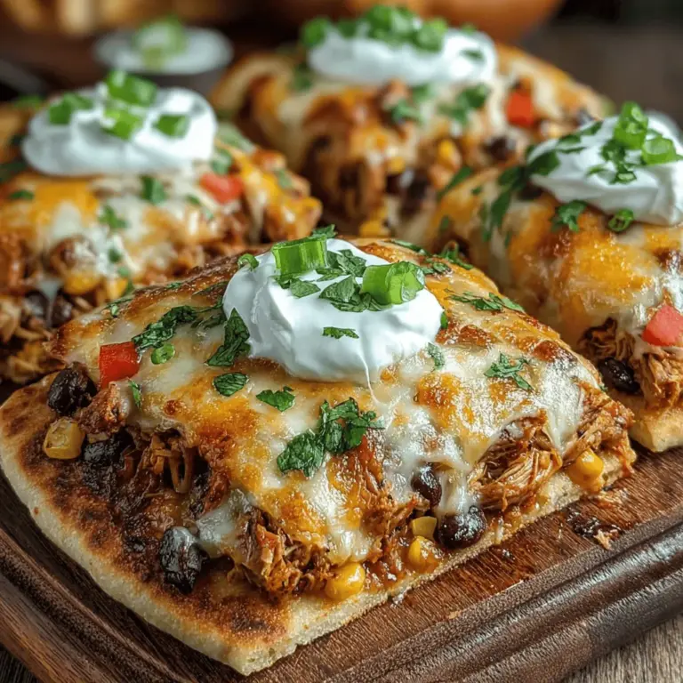 In today's fast-paced world, finding a meal that is both quick to prepare and bursting with flavor can often feel like a daunting task. Enter the Zesty Chicken Enchilada Flatbread—a delightful dish that masterfully combines the traditional flavors of enchiladas with the modern convenience of flatbreads. This recipe not only caters to busy weeknights but also shines at casual gatherings, making it a versatile choice for any occasion.
