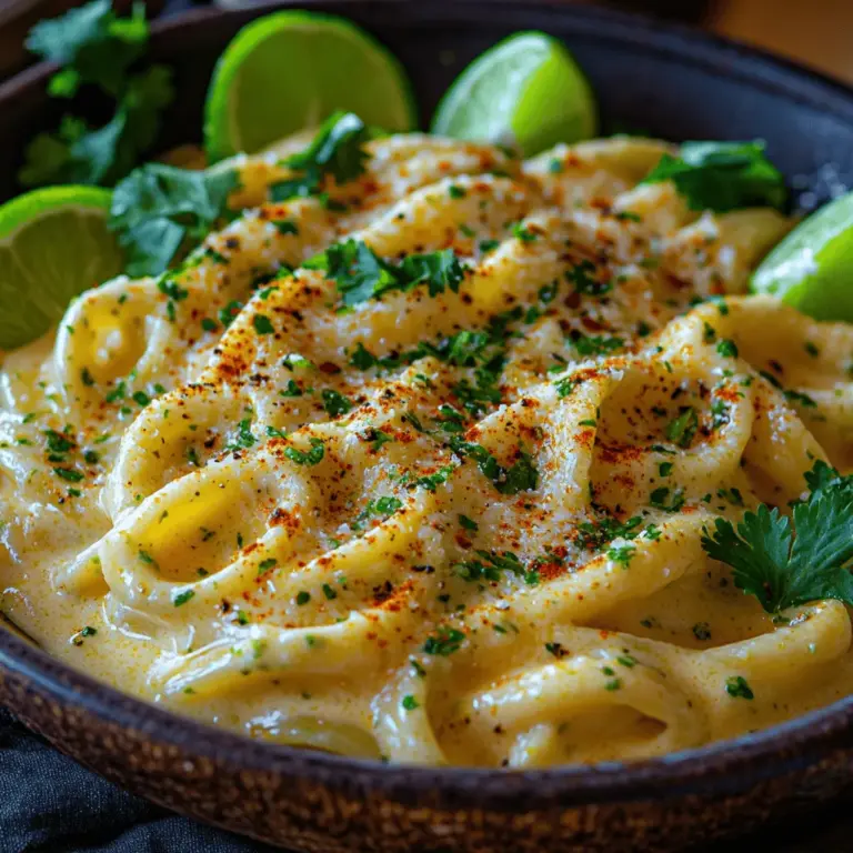 In the realm of pasta dishes, few can match the vibrant appeal of Zesty Creamy Cilantro Lime Pasta. This dish stands out not only for its creamy texture but also for the energetic zing provided by fresh cilantro and zesty lime. The combination of these flavors transforms a simple bowl of pasta into an exciting culinary experience, making it a favorite among home cooks and food enthusiasts alike.