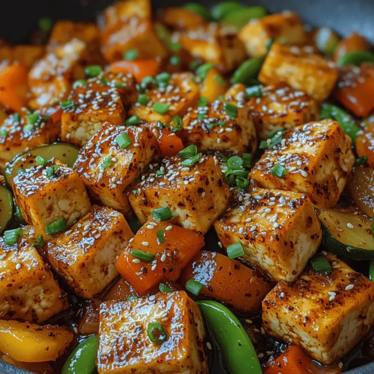 If you are searching for a dish that excites your palate and warms your soul, look no further than Fiery Sichuan Tofu Delight. This vibrant and spicy dish is a celebration of flavors, textures, and the rich culinary traditions of Sichuan cuisine. Known for its bold use of spices and mouth-numbing heat, Sichuan food has gained popularity around the globe, making it a favorite among spicy food enthusiasts. Whether you're a devoted vegetarian or simply looking to incorporate more plant-based meals into your diet, this recipe offers a delightful balance of fiery flavors and wholesome ingredients.