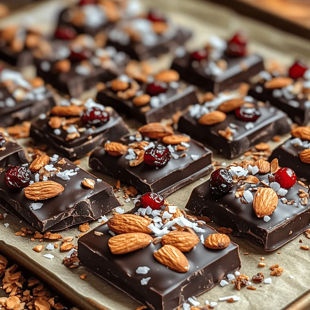 To achieve the ultimate sweet chocolate almond clusters, the first step is to create a rich, creamy chocolate coating that perfectly envelops each almond. Begin by melting your dark chocolate using a double boiler or microwave. If using a microwave, heat the chocolate in short bursts of about 20 seconds, stirring in between to ensure it melts evenly and does not burn. The goal is to have a smooth, glossy chocolate that will adhere beautifully to the almonds.