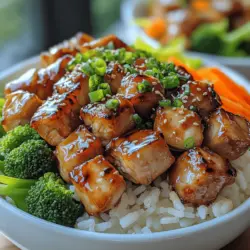 Sweet & Savory Teriyaki Chicken Rice Bowls