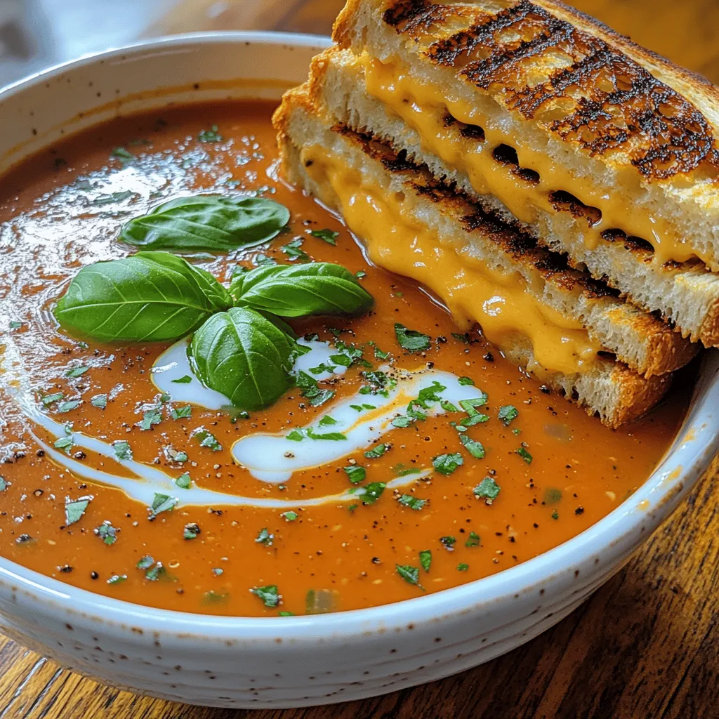 There’s something inherently comforting about a warm bowl of soup, especially when it’s as delightful as Tomato Basil Bliss Soup, perfectly paired with cheesy dippers. This classic combination evokes memories of cozy nights spent at home, family gatherings filled with laughter, or simply indulging in a treat that warms both the body and soul. The vibrant flavors of fresh tomatoes complemented by aromatic basil create a deliciously rich experience, while the cheesy dippers offer the perfect texture and taste contrast.