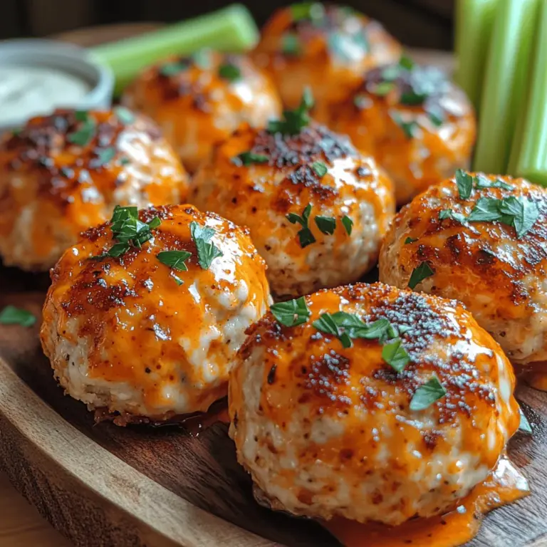 Buffalo chicken flavors have taken the culinary world by storm, becoming a staple in appetizers, main dishes, and everything in between. Whether it's the classic buffalo wings served at a sports event or buffalo chicken dip enjoyed at gatherings, the tangy and spicy notes of buffalo sauce have won the hearts of many food lovers. However, as we explore new culinary horizons, it’s time to introduce a deliciously unique twist on this beloved flavor: Spicy Cheesy Baked Buffalo Chicken Meatballs.