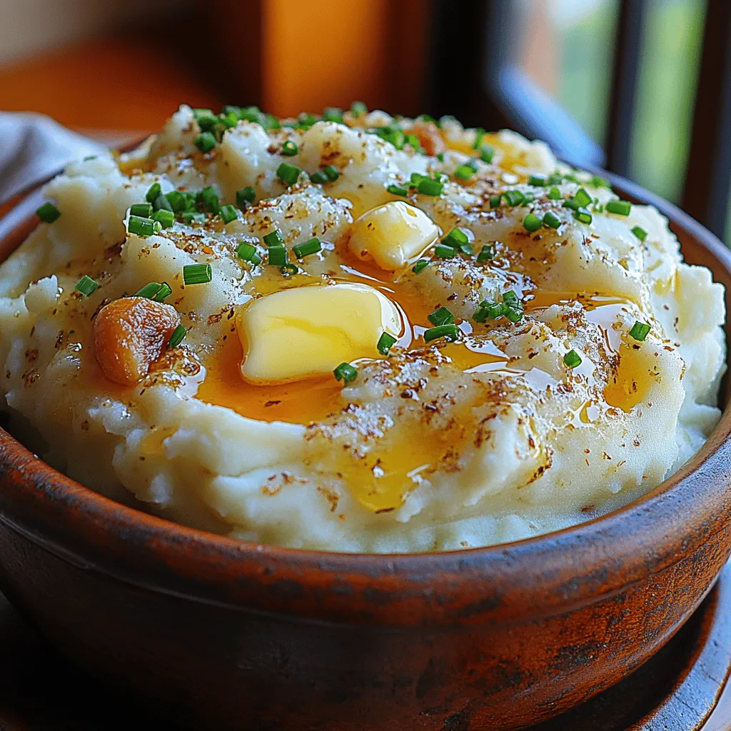 Mashed potatoes are often revered as the ultimate comfort food, a staple on dining tables across the globe. Their creamy texture and rich flavor can turn any meal into a heartwarming experience. Whether served alongside a holiday feast, a cozy family dinner, or even a simple weeknight meal, mashed potatoes have a unique ability to evoke feelings of nostalgia and warmth. Among the myriad variations of this beloved dish, Creamy Garlic Mashed Potatoes stand out, offering a delightful twist with the addition of aromatic garlic that elevates the traditional recipe to new heights.