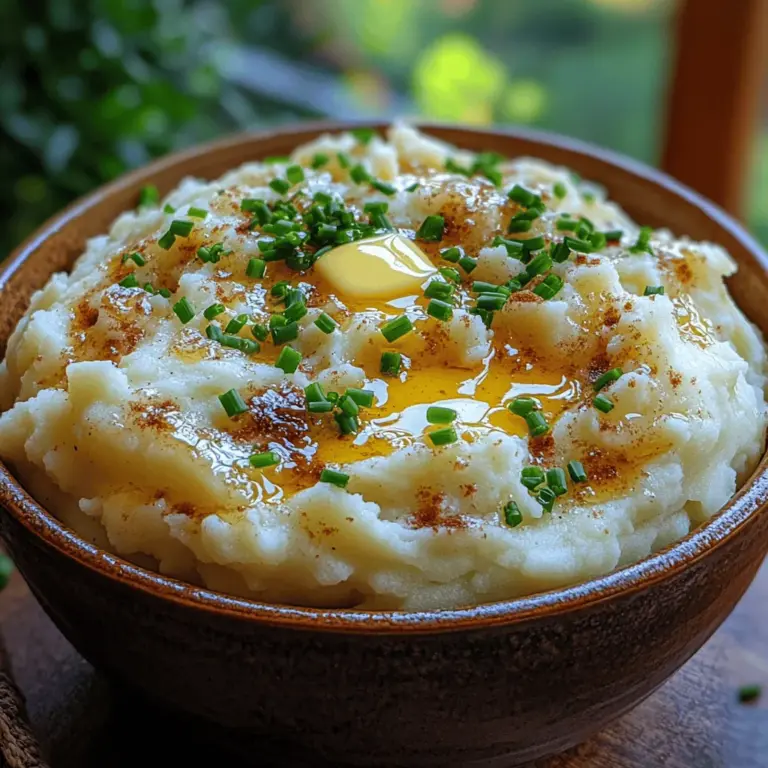 Mashed potatoes are often revered as the ultimate comfort food, a staple on dining tables across the globe. Their creamy texture and rich flavor can turn any meal into a heartwarming experience. Whether served alongside a holiday feast, a cozy family dinner, or even a simple weeknight meal, mashed potatoes have a unique ability to evoke feelings of nostalgia and warmth. Among the myriad variations of this beloved dish, Creamy Garlic Mashed Potatoes stand out, offering a delightful twist with the addition of aromatic garlic that elevates the traditional recipe to new heights.