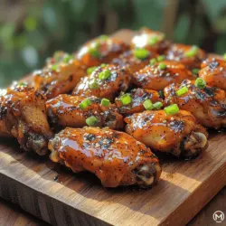 Chicken wings have carved out a special place in culinary culture around the world, celebrated as both an irresistible appetizer and a satisfying main dish. Whether served at sports events, family gatherings, or simply enjoyed at home, their versatility and flavor combinations have made them a staple in many households. Among the myriad of chicken wing recipes, Sweet & Savory Sticky Honey Soy Chicken Wings stand out as a delightful fusion of sweet and savory elements that tantalizes the taste buds.