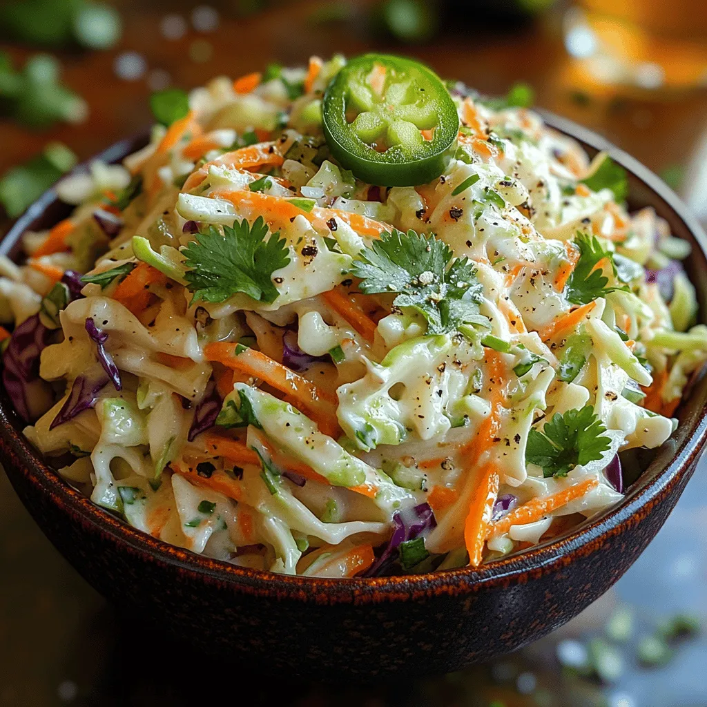 Coleslaw is a beloved dish that has graced tables from backyard barbecues to formal gatherings. It’s often viewed as a simple side, but when prepared with creativity and fresh ingredients, it can elevate any meal. Today, we’re diving into a zesty fresh cilantro lime coleslaw that brings a vibrant twist to this classic recipe. This dish is not only refreshing but also packed with flavor, making it a perfect accompaniment for grilled meats, tacos, or even as a light standalone salad.