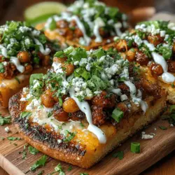 As the culinary world evolves, there is a noticeable shift toward embracing healthier and spicier meal alternatives. With an increasing number of people seeking plant-based recipes, the demand for dishes that not only satisfy hunger but also provide robust flavors is on the rise. Enter the Spicy Buffalo Chickpea & Ranch Pita Pizzas—a delightful fusion of taste, nutrition, and convenience that is perfect for a quick meal or a fun appetizer.