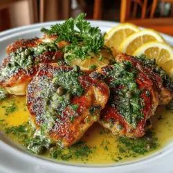 Zesty Lemon Butter Chicken Piccata Recipe