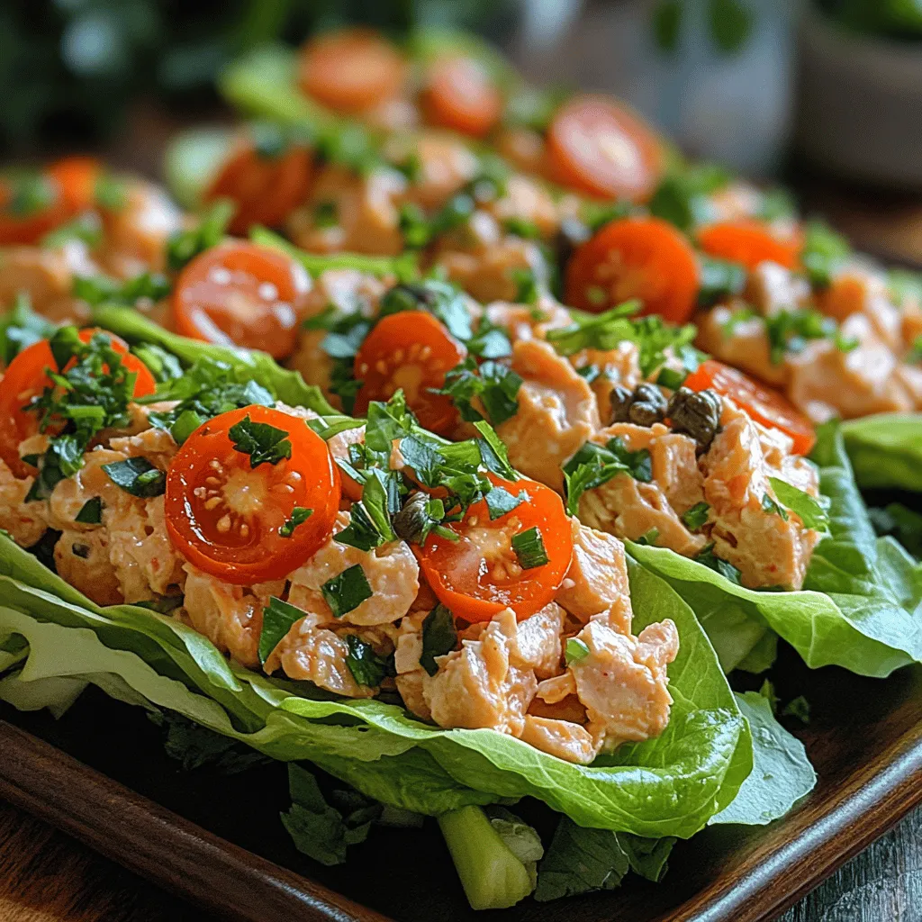 In today’s fast-paced world, finding quick and nutritious meals can often feel like a daunting task. However, Tantalizing Tuna Salad Lettuce Wraps offer a delightful solution that caters to busy schedules while ensuring that you can enjoy a healthy, flavorful dish. This recipe marries the protein-packed goodness of tuna with the crisp freshness of vegetables, all enveloped in vibrant lettuce leaves. These wraps not only serve as an excellent meal option but also provide a satisfying snack that is both nourishing and enjoyable.