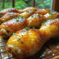 Golden Honey Garlic Drumsticks are a culinary gem that combines the sweetness of honey with the savory allure of garlic, creating a dish that is both comforting and delicious. This recipe has its roots in various global cuisines, reflecting the universal love for chicken as a protein staple. Whether it's a busy weeknight dinner or a festive gathering, these drumsticks are a versatile choice that can elevate any meal.