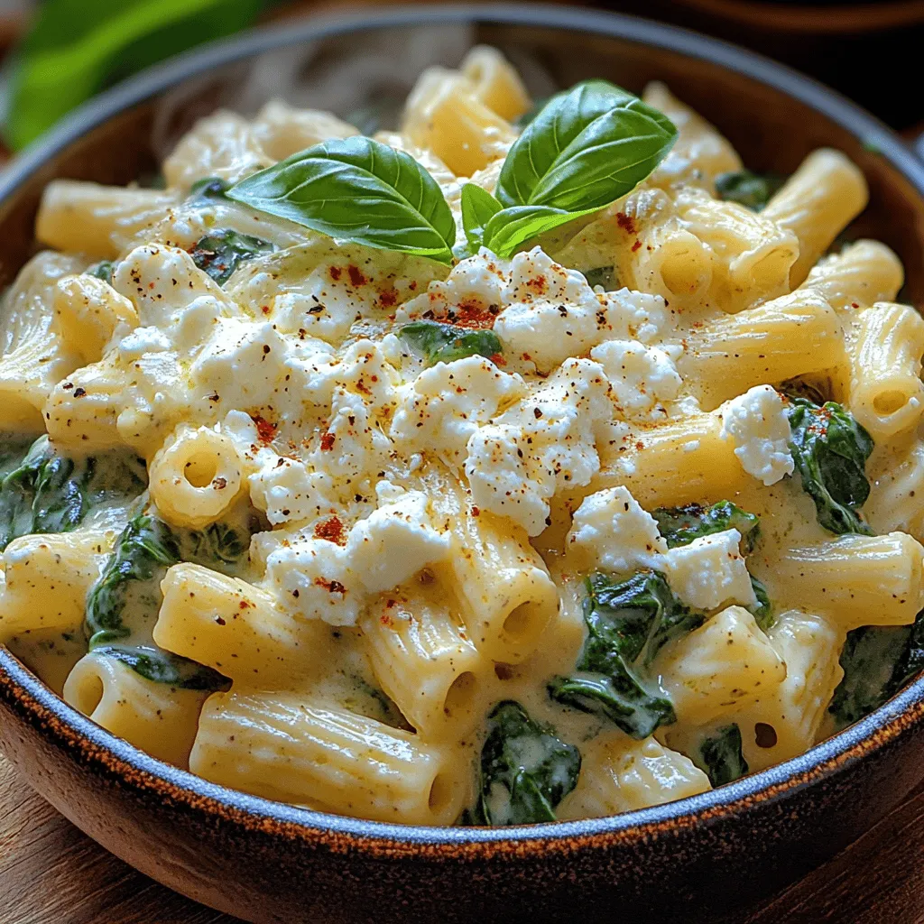 Sautéing garlic is a crucial step in achieving the depth of flavor that makes this creamy spinach feta pasta truly delightful. Begin by heating a tablespoon of olive oil in a large skillet over medium heat. The key to perfect sautéed garlic lies in the timing; you want it to become fragrant and golden without burning.
