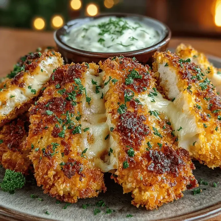Chicken tenders have carved out a beloved niche in family-friendly meals, appealing to both young and old with their tender, juicy texture and versatility. Whether served as a quick weeknight dinner or a party appetizer, chicken tenders are a go-to option that never disappoints. In this article, we will focus on a delightful twist on this classic dish: Garlic Herb Chicken Tenders paired with a homemade Ranch Dip. This recipe not only promises a burst of flavor but also emphasizes ease of preparation, making it a perfect choice for busy families.