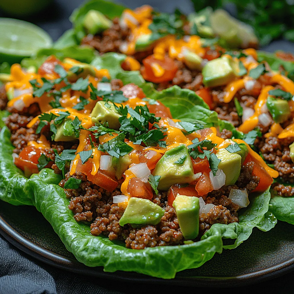 Indulging in flavorful meals while adhering to a low-carb diet can be a delightful experience, especially with recipes like Spicy Low-Carb Taco Lettuce Wraps. These wraps offer a perfect combination of spicy ground meat, fresh vegetables, and creamy toppings, all embraced in crisp lettuce leaves. Not only are they easy to prepare, but they also cater to those looking to reduce their carbohydrate intake without sacrificing taste. The allure of this dish lies in its vibrant flavors and versatility, making it an excellent choice for lunch, dinner, or even a party appetizer.
