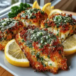 Garlic Parmesan Crusted Tilapia Bake