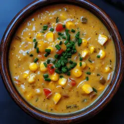 Chowder has long been celebrated for its comforting qualities, offering warmth and heartiness that can soothe the soul on a chilly day. This beloved dish, with its rich and creamy texture, has evolved through the years, becoming a staple in many households. Among the myriad of chowder varieties, Creamy Sweet Corn Chowder stands out as a delightful choice, perfect for any season. Whether enjoyed in the warmth of summer or the crispness of fall, this chowder brings a burst of sunshine to the table, making it a favorite among families and friends alike.