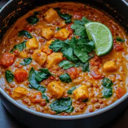 To enjoy your Creamy Coconut Lentil Curry to the fullest, consider the following serving options that elevate the dish and create a delightful meal experience.